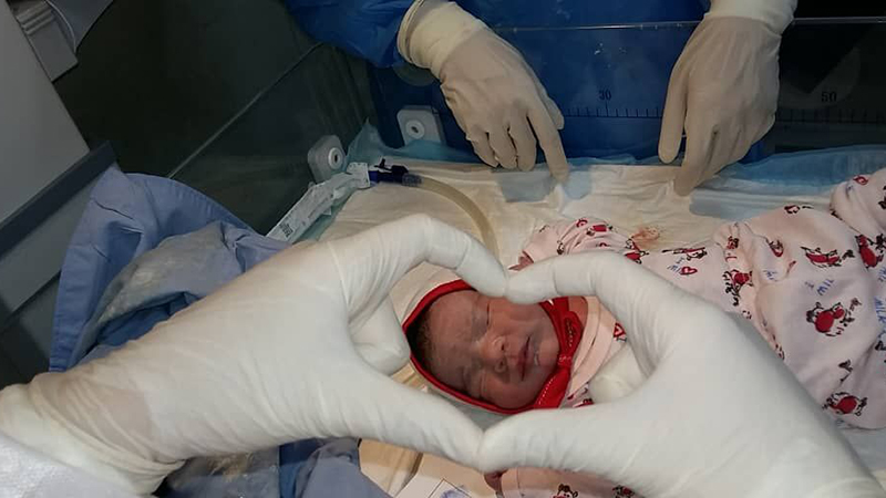 تولد اولین نوزاد از مادر کرونایی در زنجان