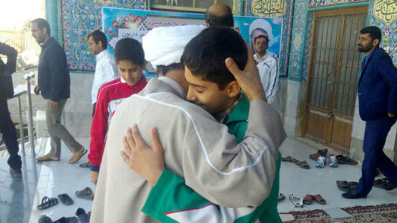 گزارش تصویری از خداحافظی حجت الاسلام محمد حمیدی نژاد امام جمعه آبدان با مردم