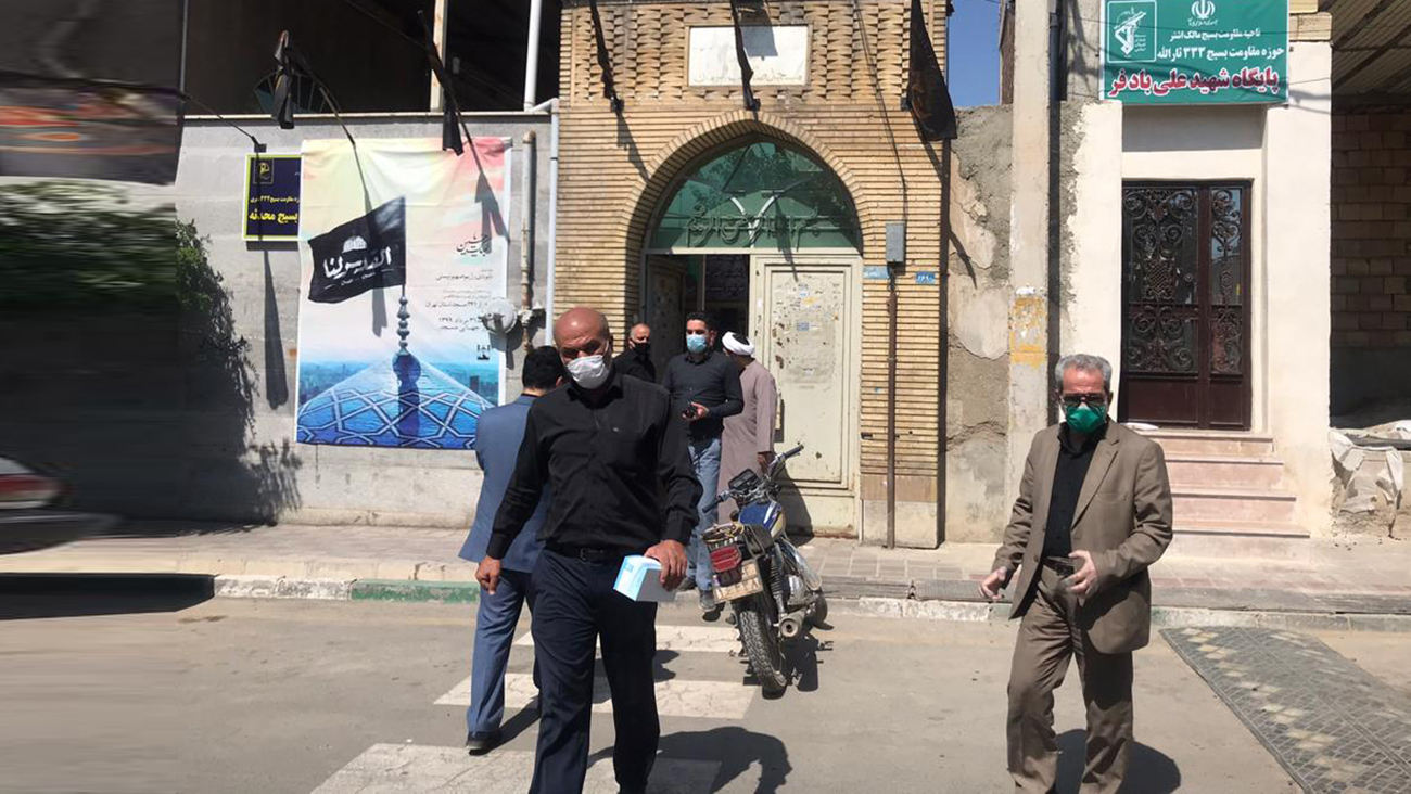 توزیع ماسک در مناطق محروم تهران