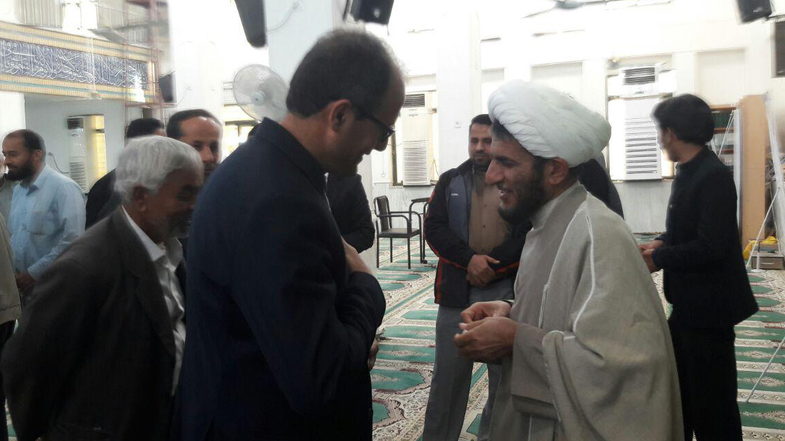 گزارش تصویری از خداحافظی حجت الاسلام محمد حمیدی نژاد امام جمعه آبدان با مردم