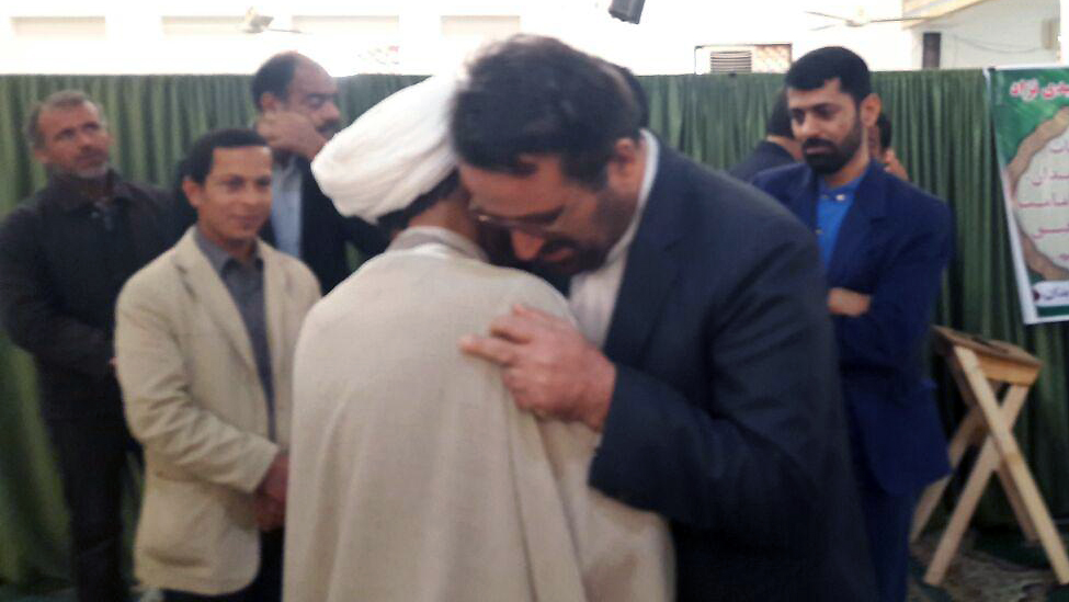 گزارش تصویری از خداحافظی حجت الاسلام محمد حمیدی نژاد امام جمعه آبدان با مردم