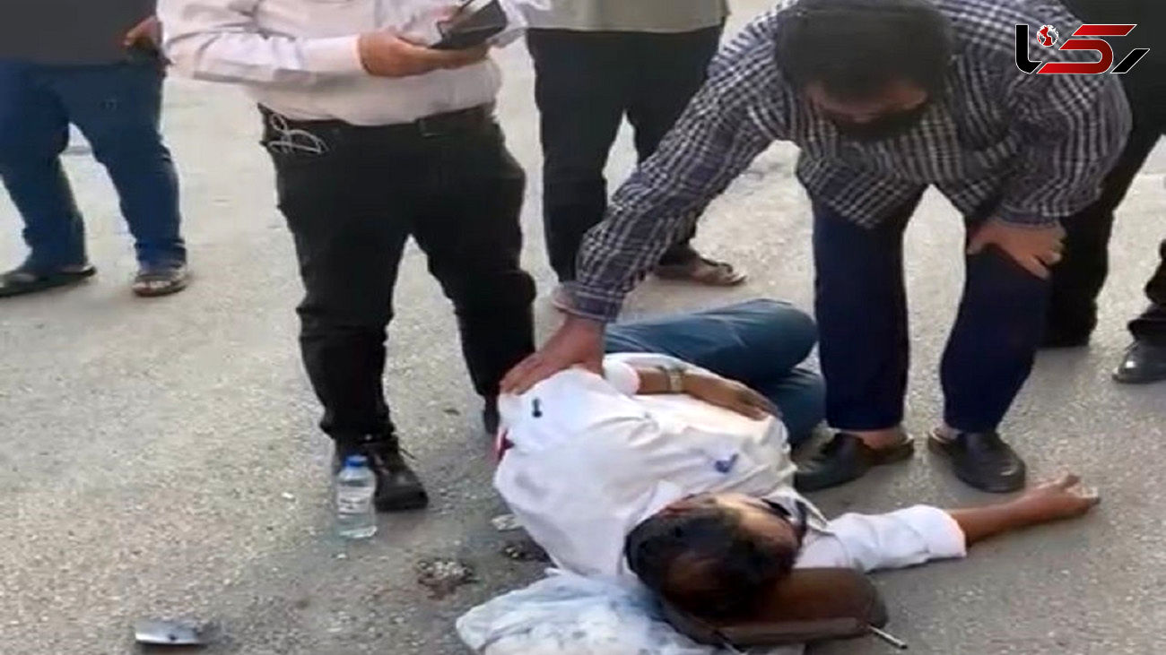 شلیک گلوله به نیروی پالایشگاه آبادان + عکس 