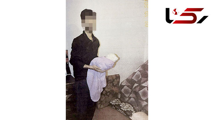 تلخ ترین عکس ازبازسازی صحنه قتل  پسر 3 ماهه توسط پدرش + عکس