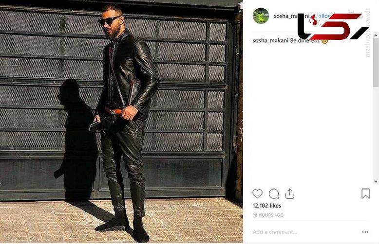 
تیپ جدید سوشا مکانی +عکس
