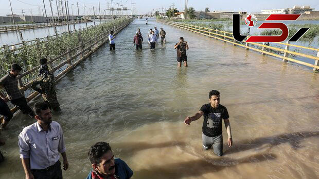 آخرین وضعیت از سیل ویرانگر خوزستان / سیلاب منزل به منزل می‌آید+ تصاویر