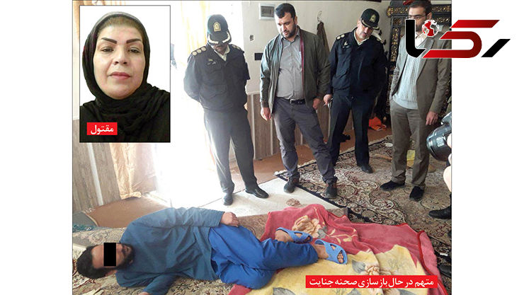 اعتراف هولناک داماد پلید / مادر زنم وقتی نیت مرا فهمید فرار کرد اما او را در پذیرایی از رمق انداختم + عکس 