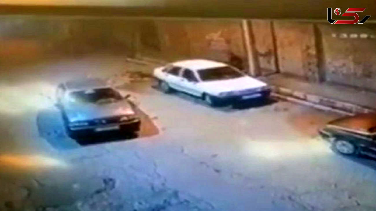 فیلم لحظه سرقت ثانیه ای از پراید در شهریار 