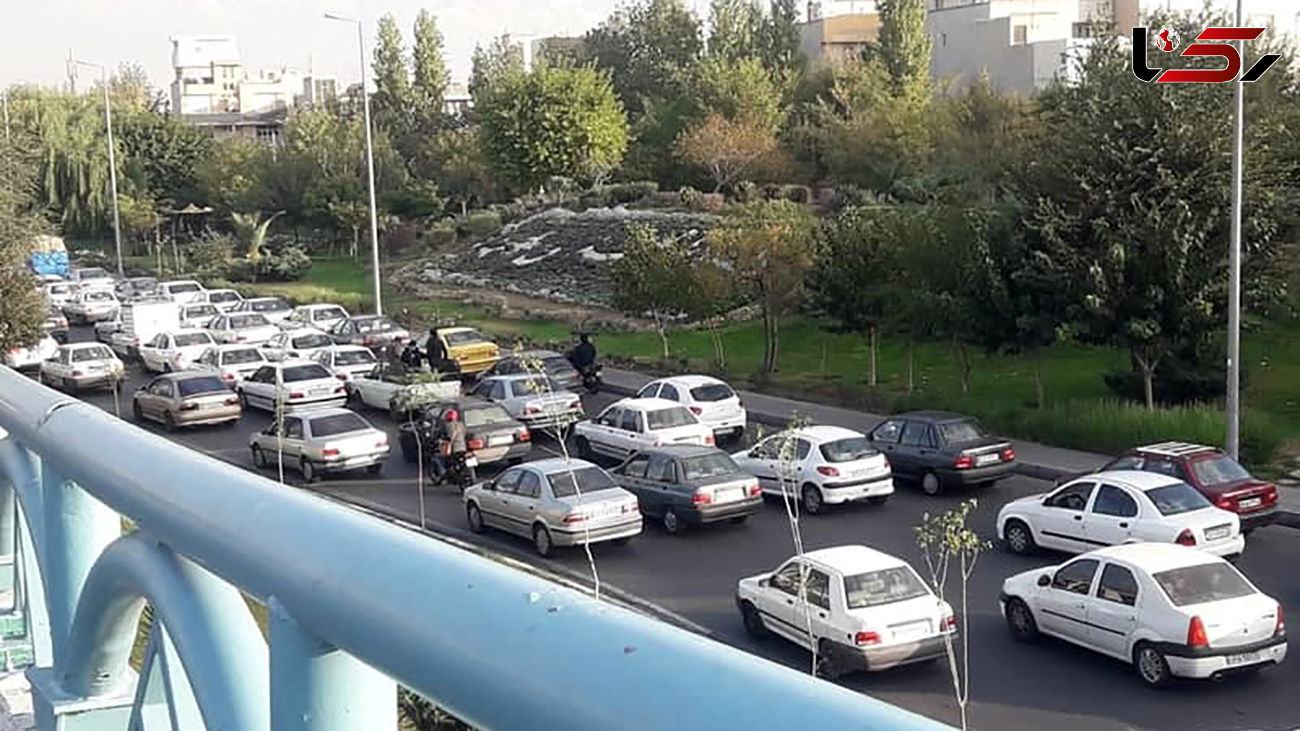 ترافیک شهر تهران  در هجدهم اردیبهشت ماه   
