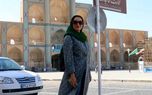 پرسه‌گردی خانم بازیگر در یزد +عکس