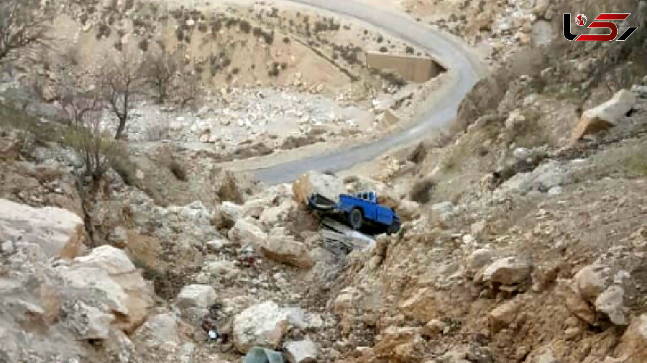 جان باختن یک نفر در محور دیشموک به خوزستان  + عکس 