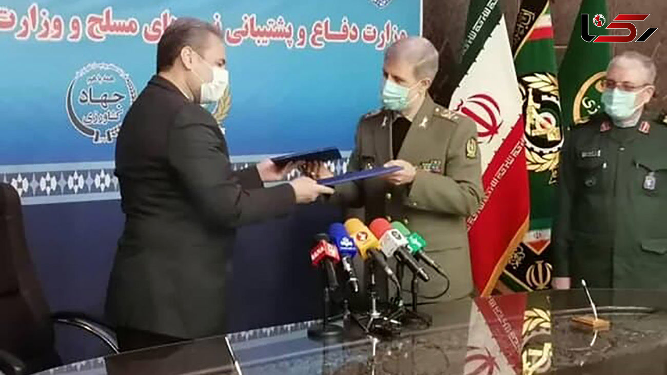 تفاهم نامه 5 ساله وزارتخانه های دفاع و جهاد کشاورزی امضا شد