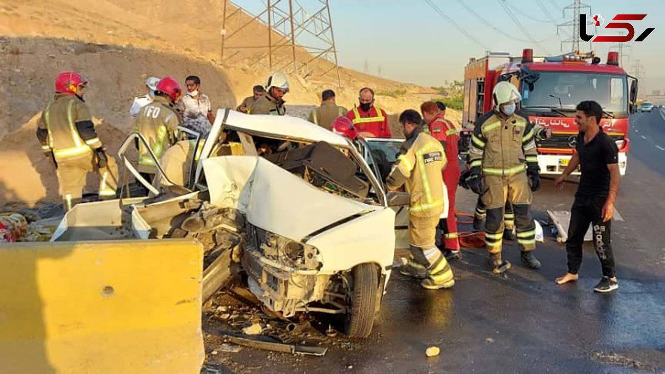 صحنه ای که 4 زن و مرد و 3 کودک از آن زنده بیرون آمدند / صبح امروز در تهران رخ داد + عکس ها