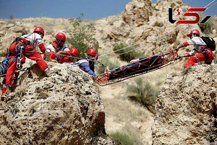 نجات 2 کوهنورد در ارتفاعات الموت قزوین
